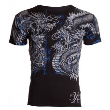 Xtreme Couture AFFLICTION Mens T-Shirt DOUBLE UP Dragons